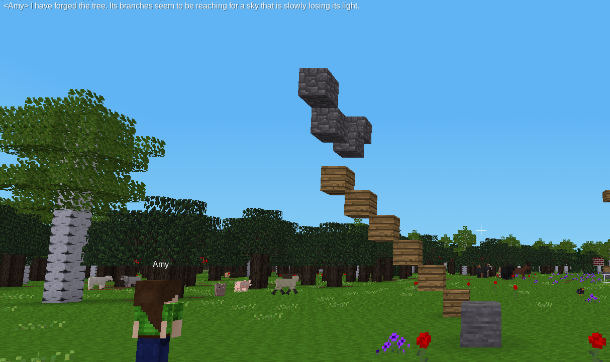 Amy's applewood tree